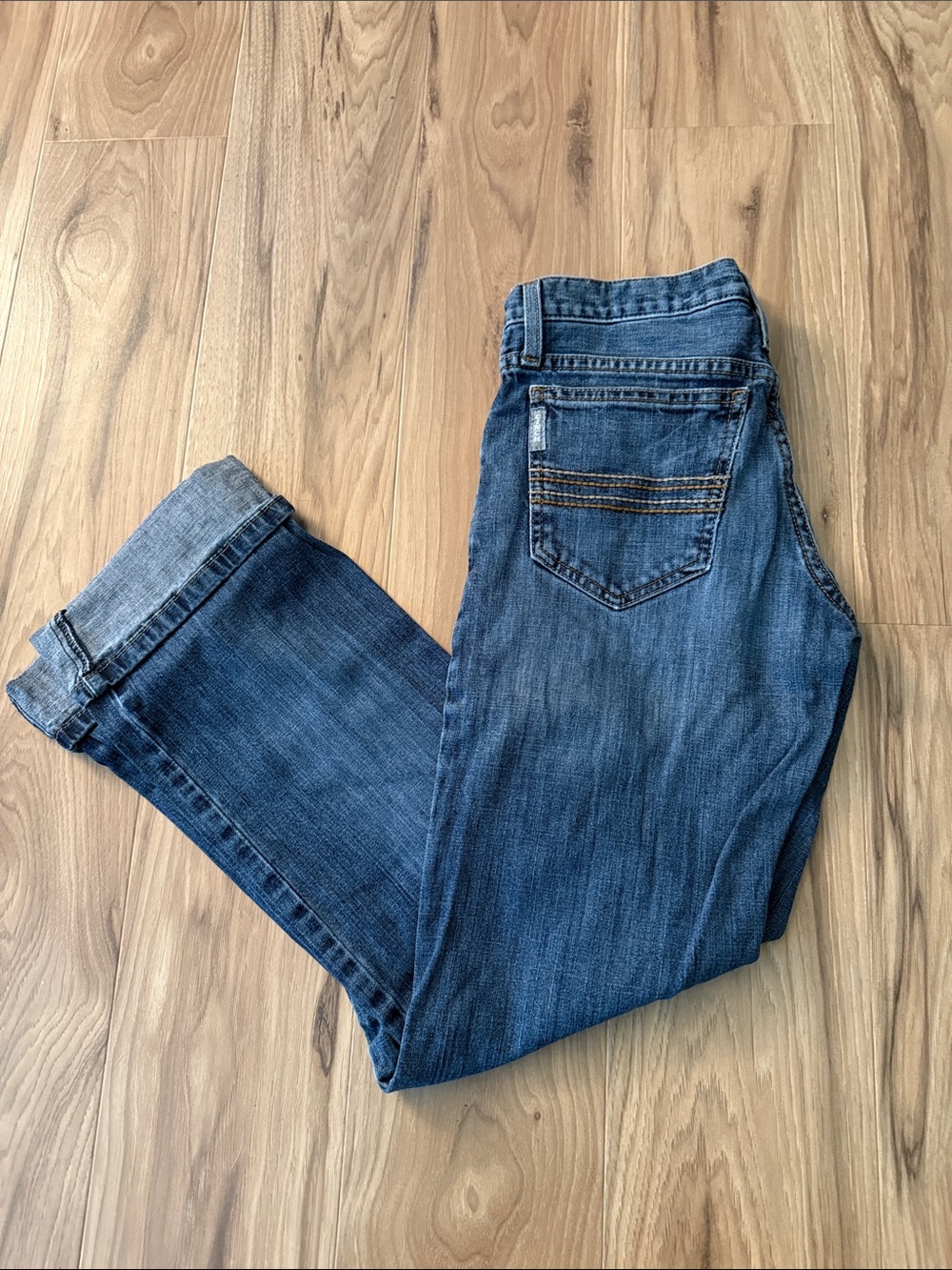 Cinch Women's Dark Blue Straight Leg Jeans